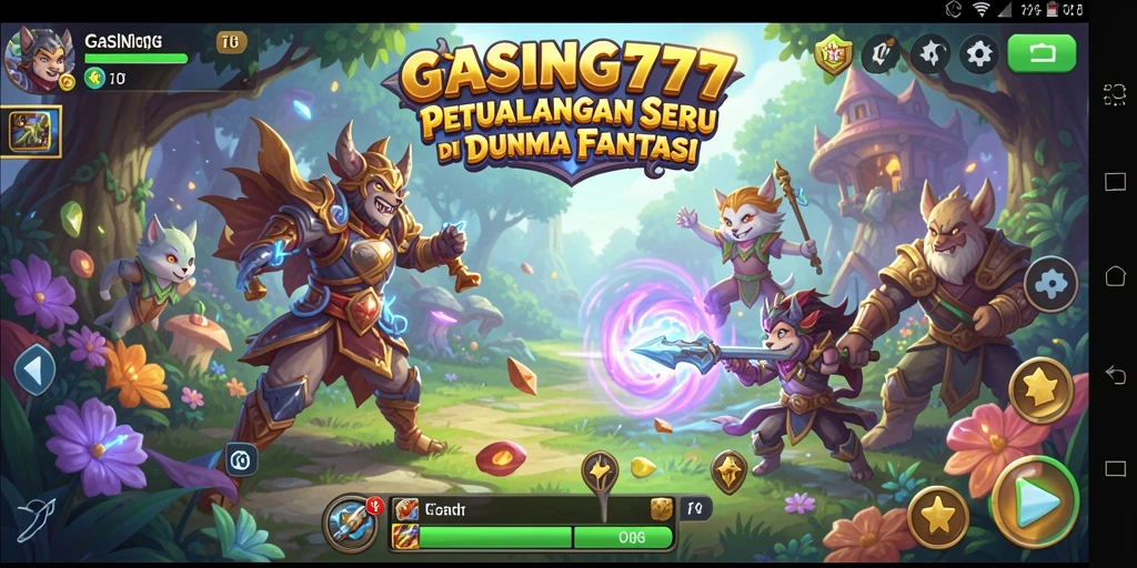 Gameplay GASING777 yang menghadirkan petualangan seru dan tantangan menantang.