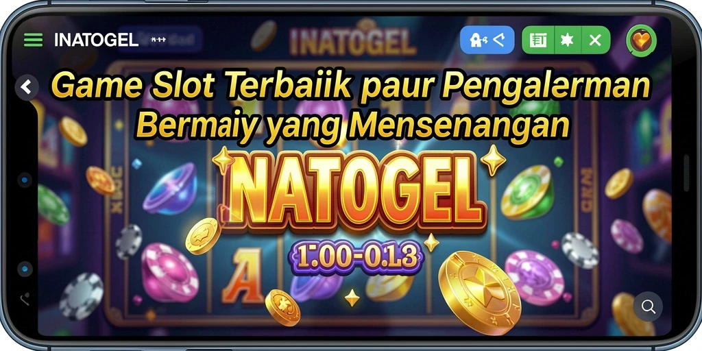 Tampilan gameplay Slot yang menarik dan penuh warna di INATOGEL.