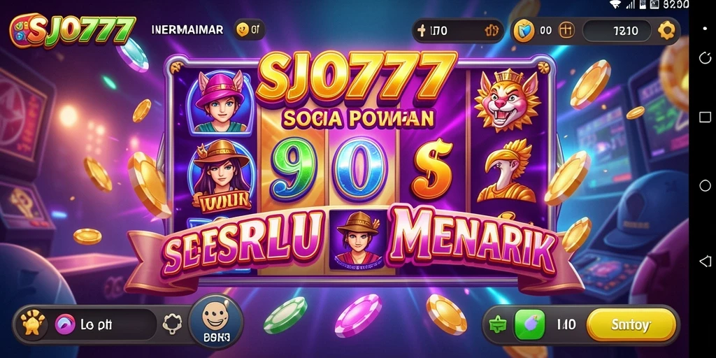 Gameplay menarik dari SJO777 dengan berbagai tema slot.