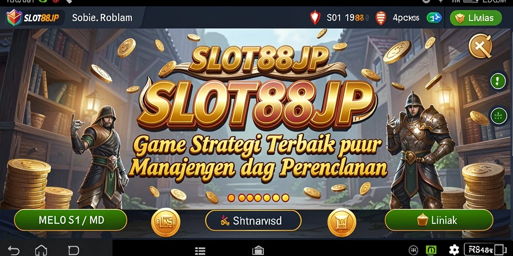 Tampilan gameplay SLOT88JP yang strategis dan mendebarkan.
