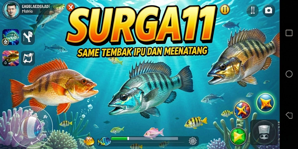 Pengalaman mendebarkan menembak ikan di SURGA11 dengan grafis yang menakjubkan.